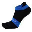 Men’s Breathable Cotton Five-Toe Sports Socks - Summer Lightweight Toe Socks with Moisture-Wicking & Barefoot Feel for Running, Yoga, Gym-5PRS