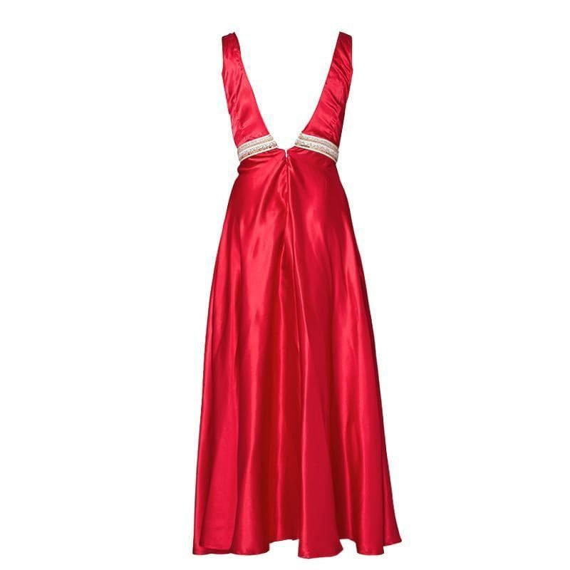 New Banquet Sleeveless Backless Evening Dress 9 undefined