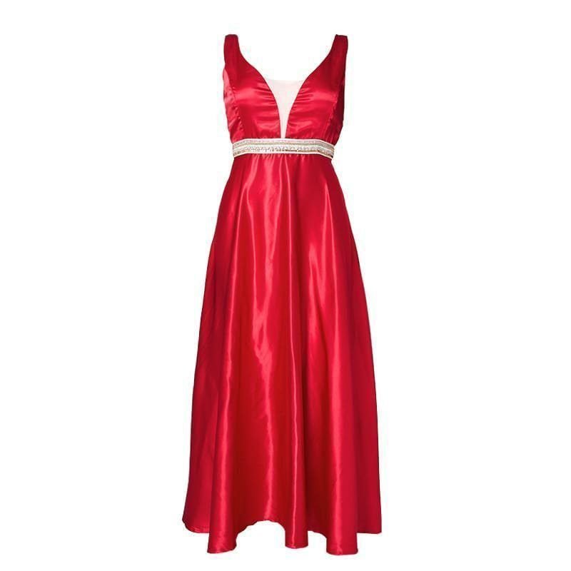 New Banquet Sleeveless Backless Evening Dress 8 undefined
