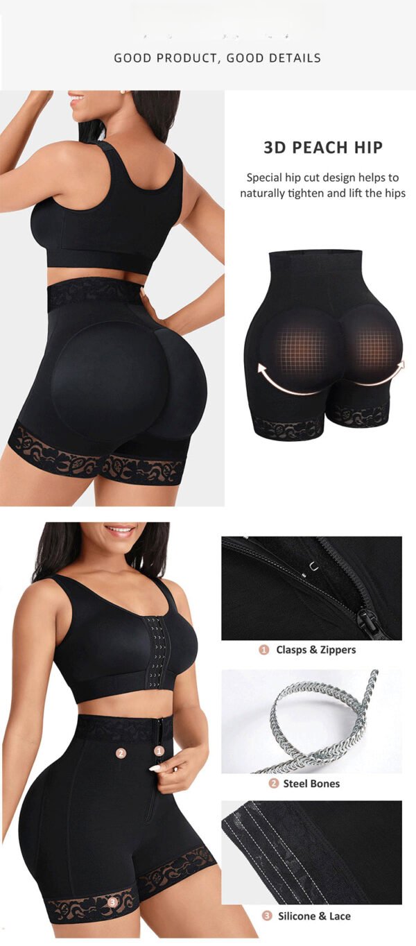 Postpartum Tummy Control Seamless Pants: High-Waisted Butt-Lifting Shapewear for Instant Slimming - Image 6