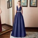 New Banquet Sleeveless Backless Evening Dress