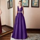 New Banquet Sleeveless Backless Evening Dress