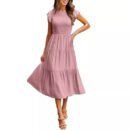 2025 Summer Viral Dress: Y2K-Inspired Cold-Shoulder Pleated Mini Dress - Sustainable Fabric Comfy Feifei Sleeves