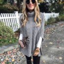 New Turtleneck Solid Color Street Hipster Sweater Loose Fashion Sweater Women's Shawl