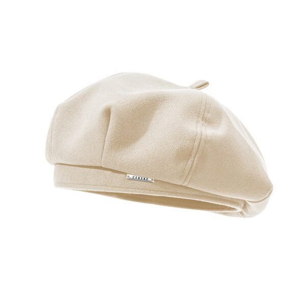 Autumn and Winter New Metal Standard Beret Children Big Head Circumference Show Face Small Reverse Wear Woolen Forward Hat - Image 18
