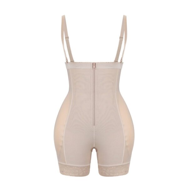 Premium Bodycon Corset - High-Waisted 4-Way Stretch Shapewear with Zippered Breast & Tummy Control for Women's Athleisure Buttock-Lifting Pants - Image 7