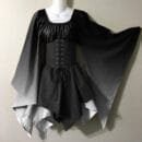 New Party Long-sleeved Women's Renaissance Medieval Dress