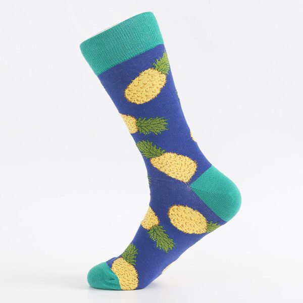 Men's Socks Large Size Stockings Large Cotton Socks Large Medium Tube Sports Socks-5prs - Image 37