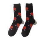 Men's Wholesale Trendy Socks Female Animation Cartoon Cotton Socks Comic Male Medium Tube Pirate Socks-5PRS