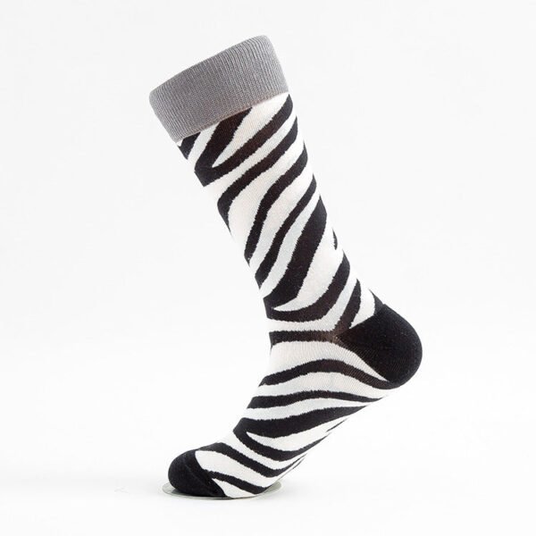Men's Socks Large Size Stockings Large Cotton Socks Large Medium Tube Sports Socks-5prs - Image 16