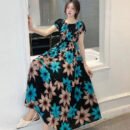 Prairie Dream Dress: Tiered Cotton Maxi - Cold Shoulder & Smocked Waist