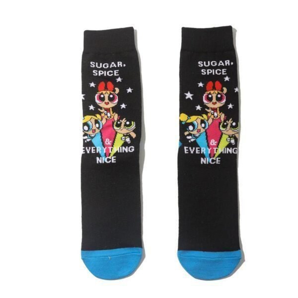 Men's Wholesale Trendy Socks Female Animation Cartoon Cotton Socks Comic Male Medium Tube Pirate Socks-5PRS 13 Men's Wholesale Trendy Socks Female Animation Cartoon Cotton Socks Comic Male Medium Tube Pirate Socks-5PRS - Image 13