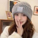 Fair Island Style Knitted Hat Children's Retro Dual-purpose Bag Hat Warm Wool Hat Ear Protection Street Style