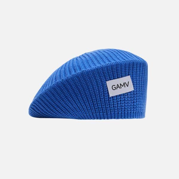 Autumn and Winter New Metal Standard Beret Children Big Head Circumference Show Face Small Reverse Wear Woolen Forward Hat - Image 36