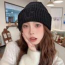 Fair Island Style Knitted Hat Children's Retro Dual-purpose Bag Hat Warm Wool Hat Ear Protection Street Style