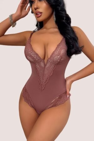 Premium Breathable Plus-Size Hourglass Shaping Corset Onesie - Tummy & Hip Control Underwear for Women's Athleisure