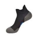 Coolmax Running Socks 7A Antibacterial Men's Summer Deodorant Sweat-absorbing Non-slip Pressure Socks-3PRS