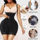 Premium Bodycon Corset - High-Waisted 4-Way Stretch Shapewear with Zippered Breast & Tummy Control for Women's Athleisure Buttock-Lifting Pants