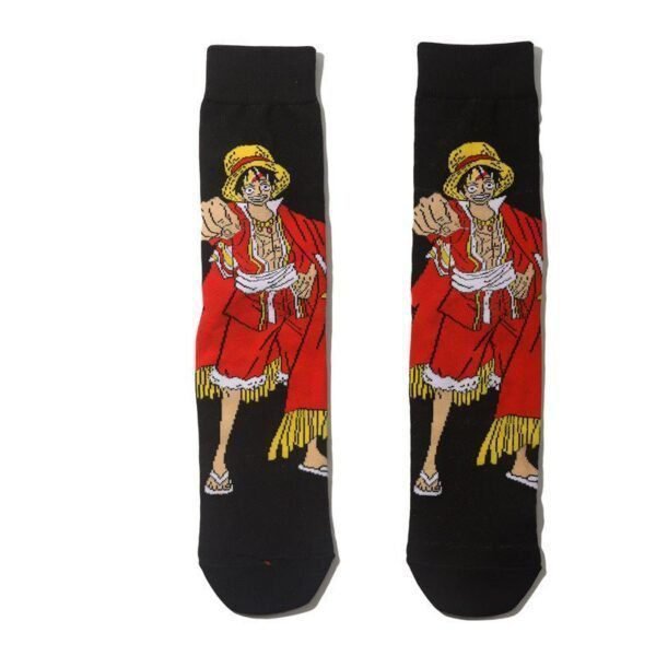 Men's Wholesale Trendy Socks Female Animation Cartoon Cotton Socks Comic Male Medium Tube Pirate Socks-5PRS 17 Men's Wholesale Trendy Socks Female Animation Cartoon Cotton Socks Comic Male Medium Tube Pirate Socks-5PRS - Image 17