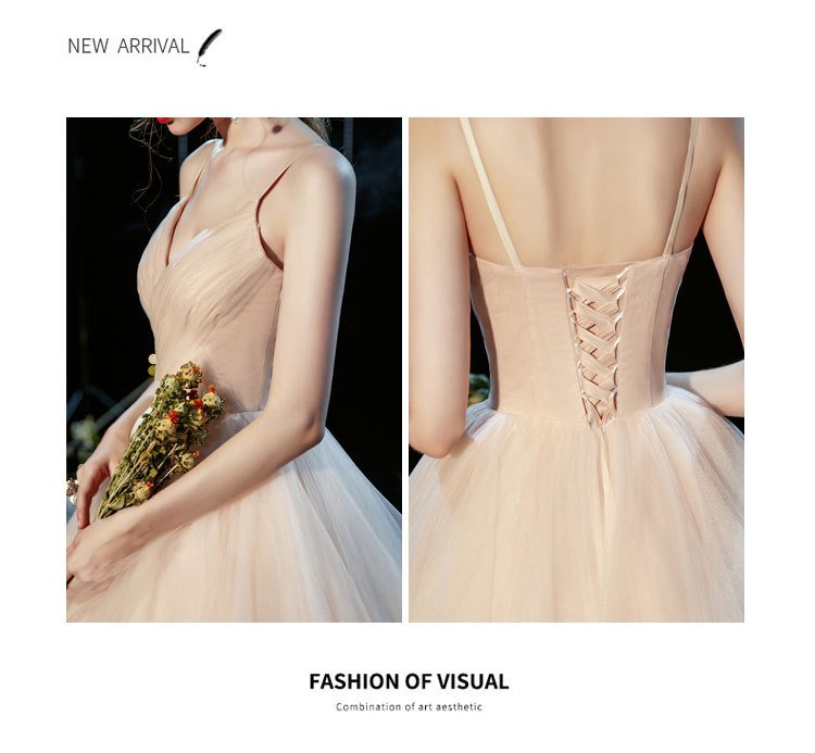 New Temperament Sexy Deep V Wedding Dress, Tube Top Suspender Qi Di Mesh Wedding Photo Wedding Dress 20 undefined