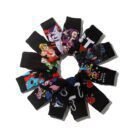 Men's Wholesale Trendy Socks Female Animation Cartoon Cotton Socks Comic Male Medium Tube Pirate Socks-5PRS