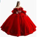 Floral One-Shoulder Tutu Dress with Bubble Sleeves - Spring Summer Elegant Party & Evening Wear