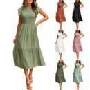 2025 Summer Viral Dress: Y2K-Inspired Cold-Shoulder Pleated Mini Dress - Sustainable Fabric Comfy Feifei Sleeves