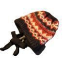 Fair Island Style Knitted Hat Children's Retro Dual-purpose Bag Hat Warm Wool Hat Ear Protection Street Style