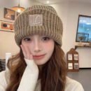 Fair Island Style Knitted Hat Children's Retro Dual-purpose Bag Hat Warm Wool Hat Ear Protection Street Style