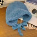 Fair Island Style Knitted Hat Children's Retro Dual-purpose Bag Hat Warm Wool Hat Ear Protection Street Style