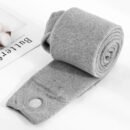 Autumn and winter fleece thickened threaded cotton vertical striped leggings, women's integrated pants