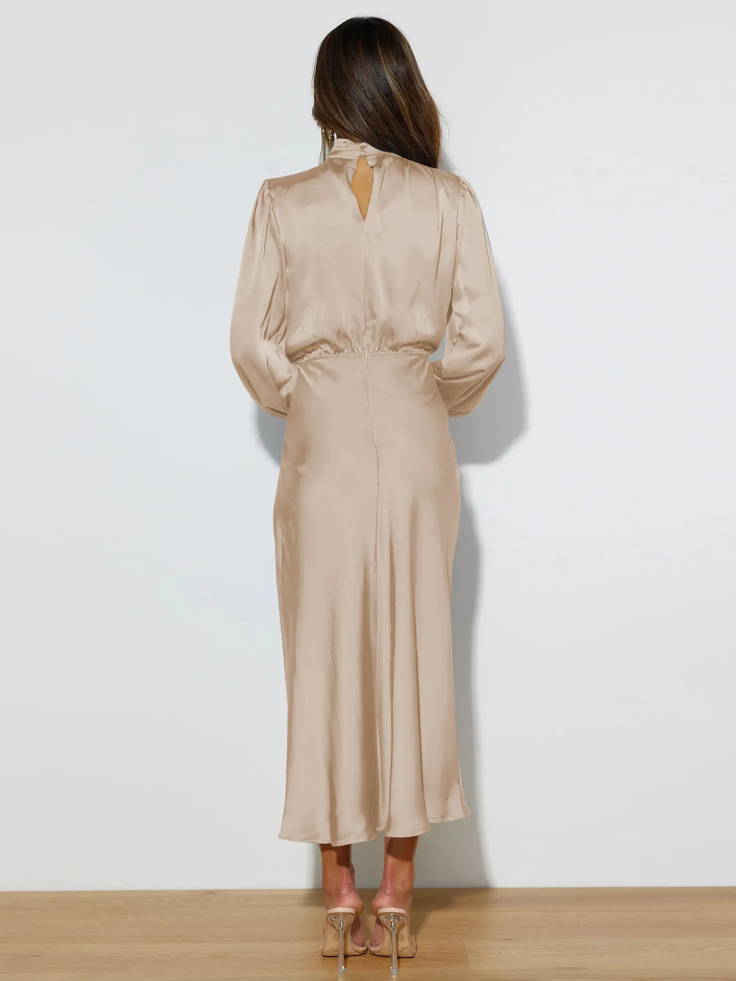 Autumn New High-end Satin Long-sleeved Loose Dress Temperament Elegant Women's Evening Dress 19 S3f1ed9acef6943fd94f8d76b297b9503p