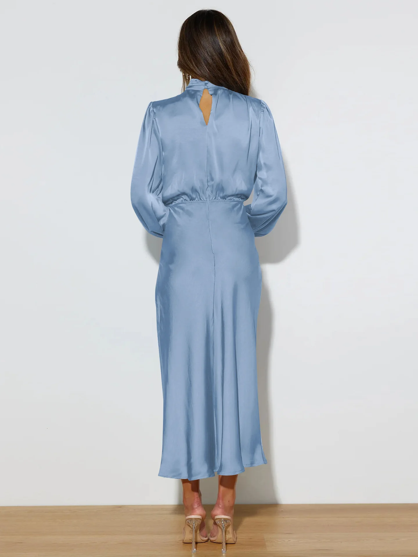 Autumn New High-end Satin Long-sleeved Loose Dress Temperament Elegant Women's Evening Dress 63 S5cf46e3a12c144c88677d5947c4f89cfT
