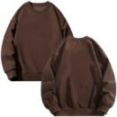 Popular women's clothing round neck pullover loose casual velvet oversized sweater