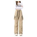 New Spring Paratrooper Pants Casual Pants Men's and Women's Same Versatile Trendy Brand Loose