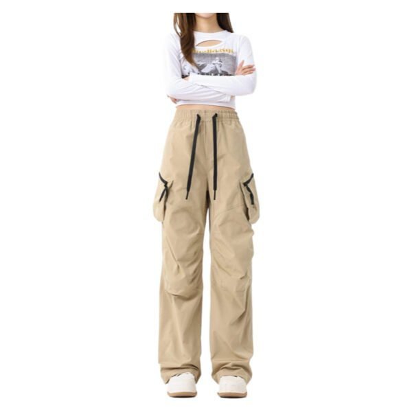 New Spring Paratrooper Pants Casual Pants Men's and Women's Same Versatile Trendy Brand Loose