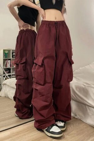 Sweatpants women's spring and autumn new banana pants hiphop jazz dance casual loose wide-leg tooling pants tide