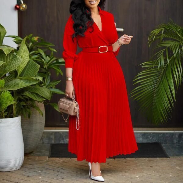 Spring New Women's Solid Color Large Size Loose Fit White Vintage Dress - Stylish and Comfortable Fashion Choice 7 Spring New Women's Solid Color Large Size Loose Fit White Vintage Dress - Stylish and Comfortable Fashion Choice - Image 7
