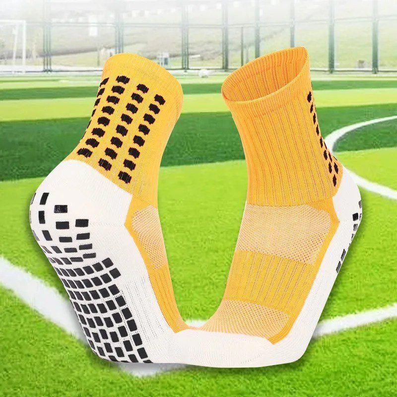 Upgrade Your Game with Anti-Slip Men's Mid Length Training Socks - Professional Quality with Thickened Towel Bottom and Short Cuff Design 2 Upgrade Your Game with Anti-Slip Men's Mid Length Training Socks - Professional Quality with Thickened Towel Bottom and Short Cuff Design - Image 2