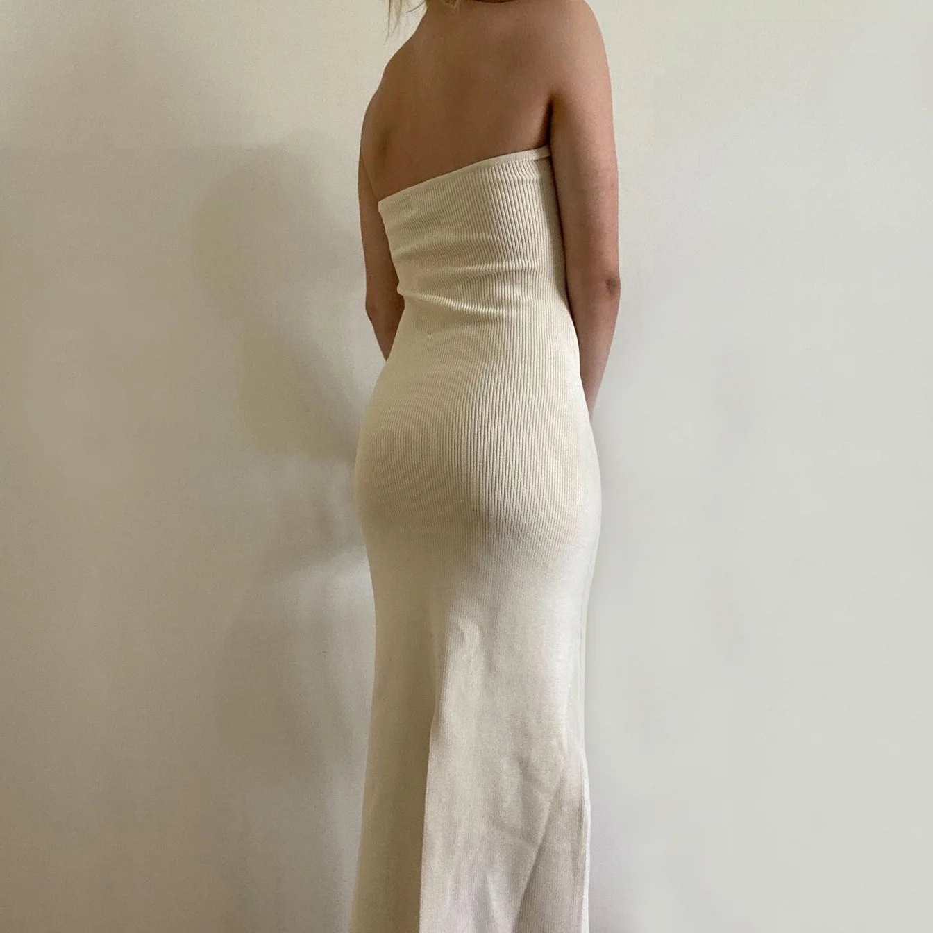Unleash Your Inner Spicy Girl with Our New Knitted Strapless Dress for Women - Perfect for Instagram-Worthy Spring/Summer Fashion! 11 undefined