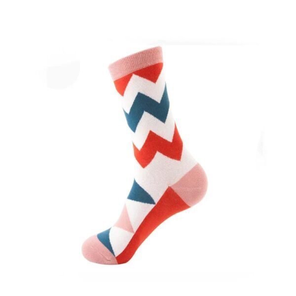 Stay Cool and Stylish with Our Sweat-Absorbing Trendy Men Socks - Wholesale Medium Length Socks for Men and Women - Image 5