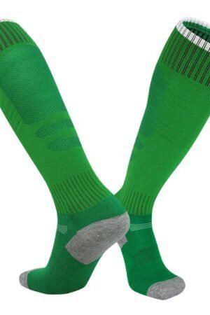 3PRS- High-Cuff Men's Football Socks, Towel Bottom Sports Socks & Children's Breathable Knee Stockings