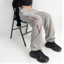 corset high street hiphop sweatpants kids slacks jazz dance jazz sweatpants