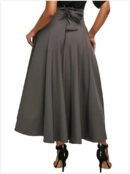 Upgrade Your Wardrobe with Our High-Waisted Pleated Skirt - Perfect for Retro Style Lovers!