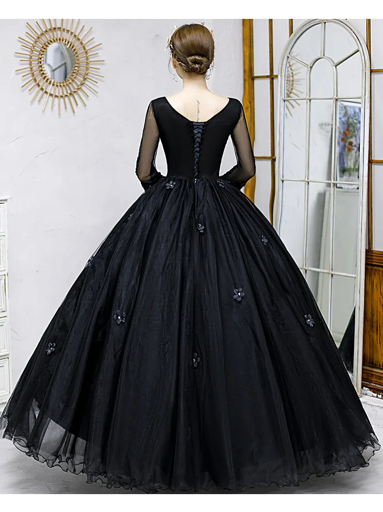 Color Yarn New Solo Performance Suit, Chorus Art Test Dress, Dreamy Mori Puffy Skirt, Long Evening Dress 14 kf S8774cdd7039a4ea5b07f4af5623b7559N