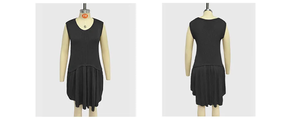 Fashion Trends: Colorful Round Neck Loose Dress for Women - Knitted Skirt Summer Style 20 kf S9e3525ae541049388eff26f185a02f59J