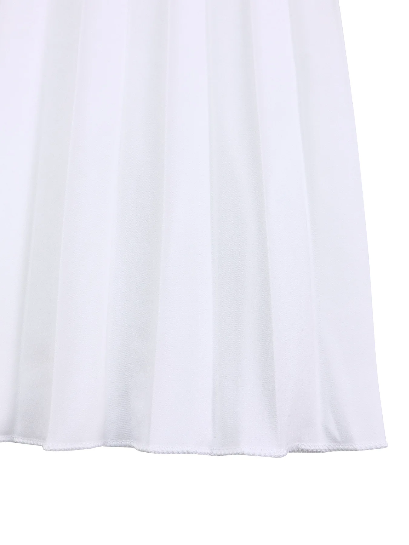 Spring New Women's Solid Color Large Size Loose Fit White Vintage Dress - Stylish and Comfortable Fashion Choice 76 undefined