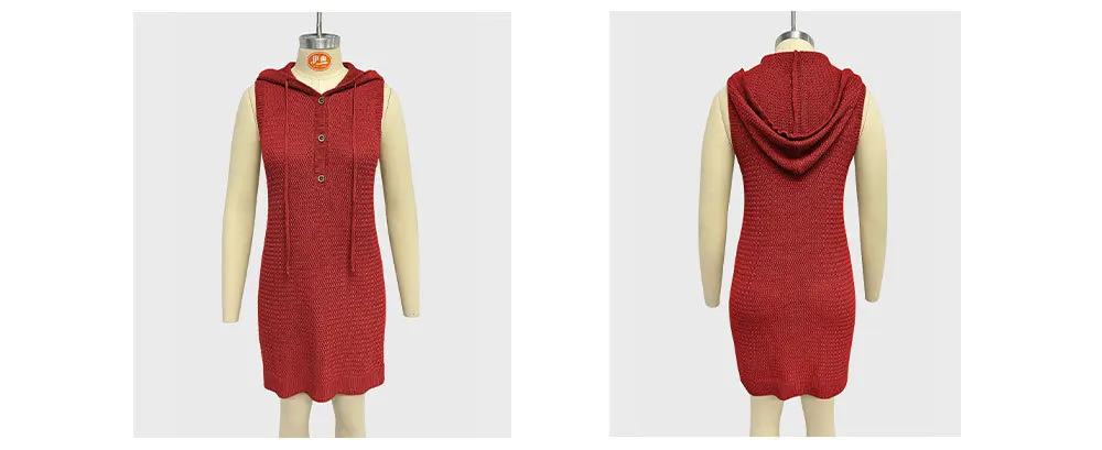 Stay Stylish and Cool with Our Summer Fashion V-Neck Sleeveless Hooded Women's Vest Dress - Perfect for Any Occasion! 19 kf Sa8b5781974624b5882fa33a55dfd825a3