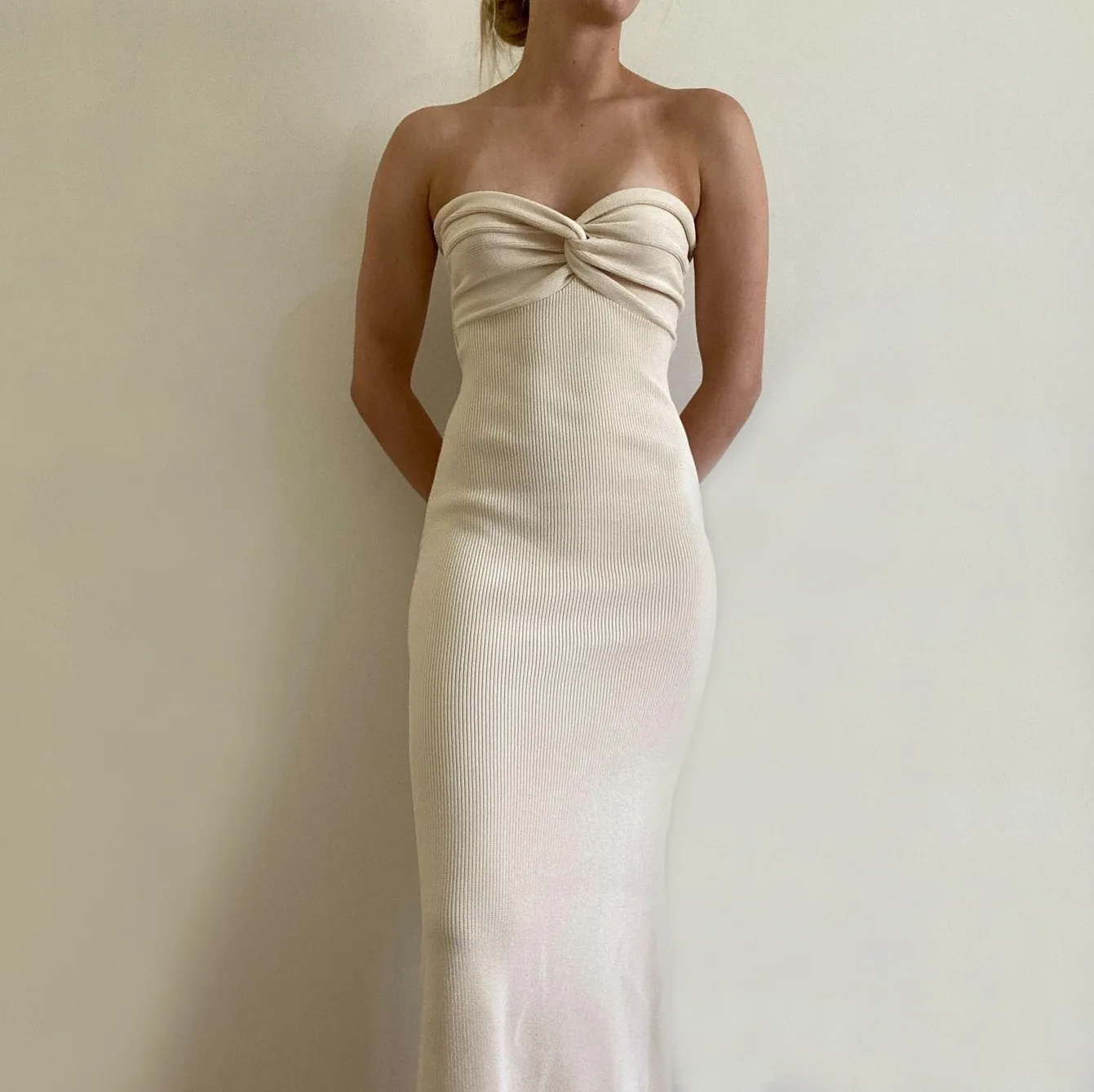 Unleash Your Inner Spicy Girl with Our New Knitted Strapless Dress for Women - Perfect for Instagram-Worthy Spring/Summer Fashion! 9 undefined