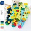 2024 Creative Fruit Tide Women Socks: The Ultimate Harajuku Trend for Men and Women